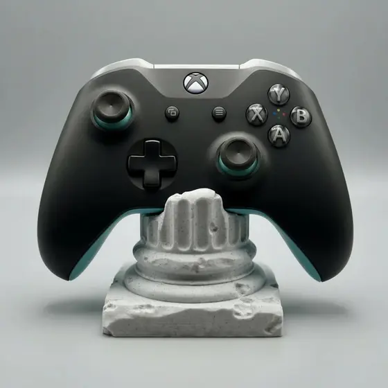 Suporte para controle de XBOX series X/S  e 8bitdo Ultimate 2 ruínas gregas - Olimpo