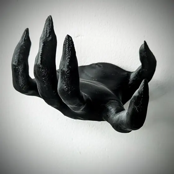 Mão de Bruxa Suporte de Parede Pendurador Decorativo Criativo Halloween