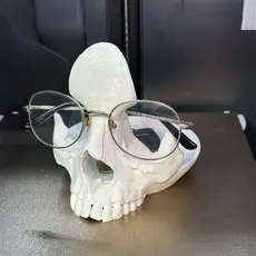Suporte Cavei Skull Porta Óculos e Chaves Estiloso 3D Decorativo Único Moderno Personalizado