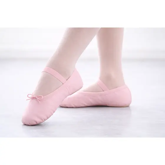 Sapatilha de Ballet Sola Inteira em Korino Infantil Adulto Macia Resistente Promoção