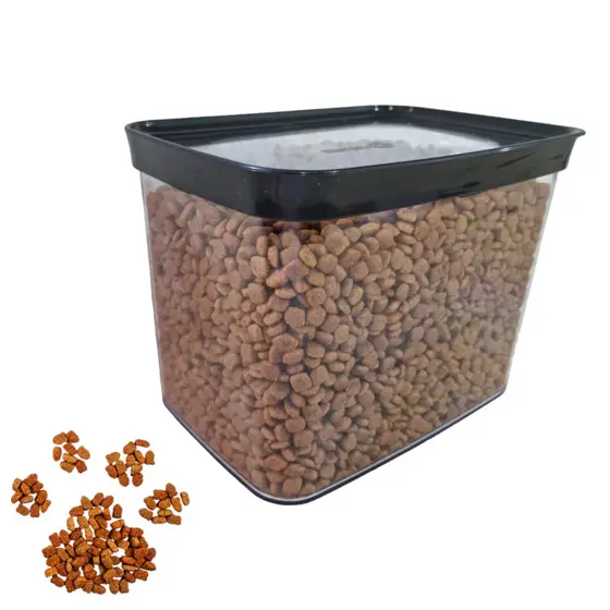 Pote para ração Pet de 4 Litros - Cães e Gatos