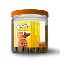 Petisco Pet Bifinho Doogs para Cães Sabor FRANGO Pote 1 kg