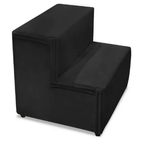 Escadinha Pet 2 degraus Veludo Para Cães e Gatos