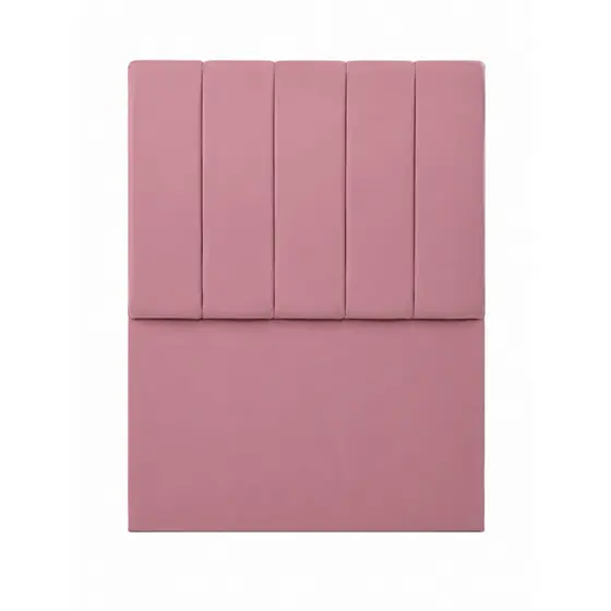 Cabeceira Estofada Alice Cama Box Solteiro  90cm Veludo Premium
