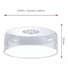 Tampa em Acrílico - Gourmet