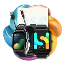 Smartwatch Haylou RS4 Plus com Bluetooth 5.1 Tela AMOLED 1.78" Monitor Cardíaco Fitness
