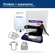 Ferro de Passar Roupas a Vapor Lanmax L-ES-94A Industrial 1000W