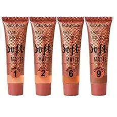 Base Líquida Soft Matte Chocolate HB8050 Ruby Rose