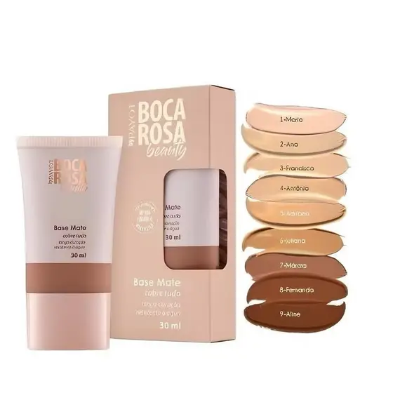 Boca Rosa Base Líquida Matte Perfect By Payot (Alta Cobertura)