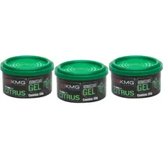 Aromatizantes Citrus Para Carro Em Gel 60g  - 03 Unidades