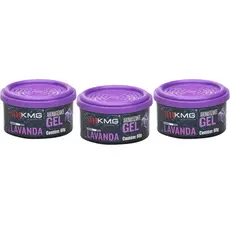 Aromatizantes Lavanda Para Carro Em Gel 60g - 03 Unidades