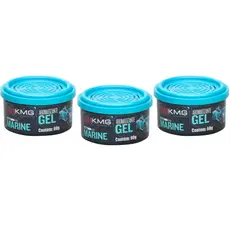 Aromatizantes Marine Para Carro Em Gel 60g  - 03 Unidades