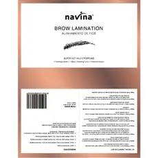 Kit Completo Brow Lamination Sobrancelhas/ Lash Lifting NAVINA Eyelash Profissional Permanente Cilios
