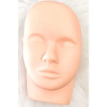 Cabeça De Treino Para Micropigmentação De Cílios E Maquiagem