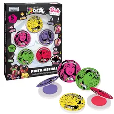 Pinta Mechas Turma Dos Rosa Emilly Vick Katlen Sombra Colorida Para Cabelo Infantil Original +3 Anos