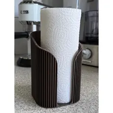 Porta Papel Toalha Moderno Vertical | Suporte Organizador Cozinha Premium Antiderrapante Design Minimalista | PREMIUM