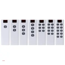 nana 433MHZ Learning Code Transmissor Controle Remoto Digital Fio 3 4 6 8 10 Canais Botões AK-7010TX