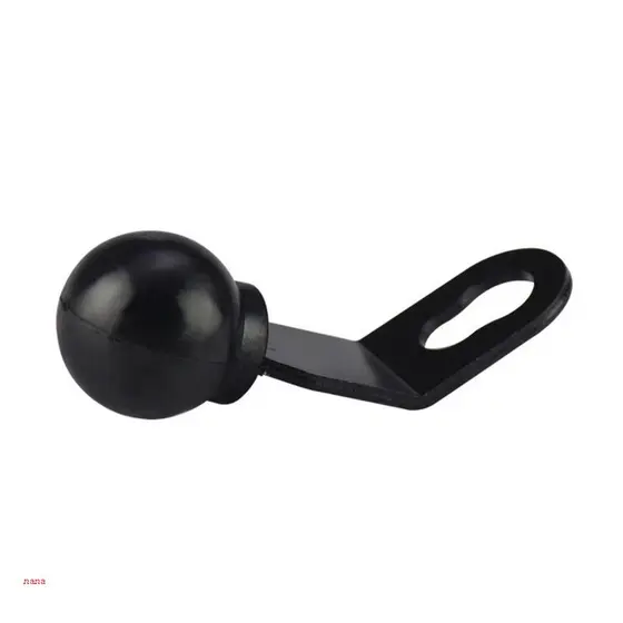 nana Base Angular Motocicleta Furo 10mm Para Trabalho Adaptador Cabeça Câmera Suporte Montagem Smartphone