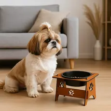 Comedouro Bebedouro Pet Suspenso Pote Cães e Gatos Elevado