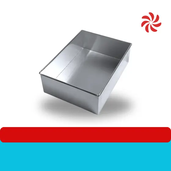 Forma Retangular Para Bolos - 25x17x8