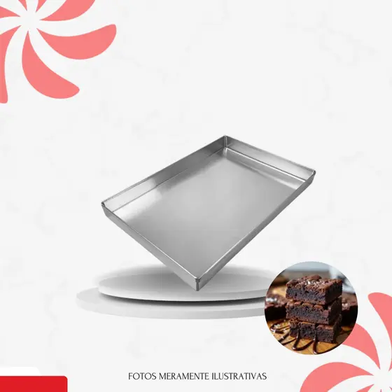 FORMA PARA BROWNIE  -  40X30X3