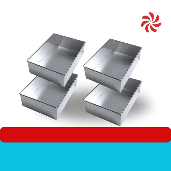 Forma Retangular Para Bolos - 25x17x10