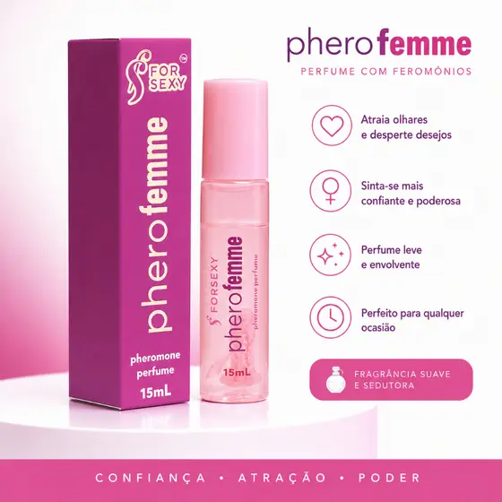 Phero Femme Perfume Feromônio 15ml