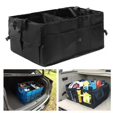 Organizador de Carro Dobrável - Perfeito para Roupas, Viagens e Organização de Guarda-Roupas