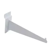 Kit 10 Suporte Faca Para Painel Canaletado Branco 30cm comprimento Super Reforçado (p/prateleira)