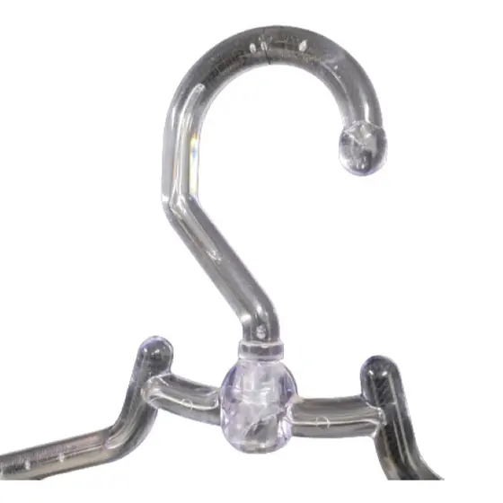 Kit 30 Cabides Giratório Boutique Giratório Adulto - em Acrílico - Grosso com 12mm - SUPER REFORÇADO