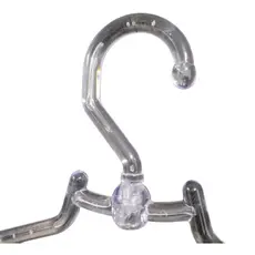 Kit 30 Cabides Giratório Boutique Giratório Adulto - em Acrílico - Grosso com 12mm - SUPER REFORÇADO