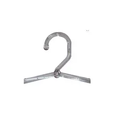 40 Cabides Extra Grande Gaúcho 50Cm Grosso e Resistente de 12 MM Acrílico Cristal Virgem - Atacado