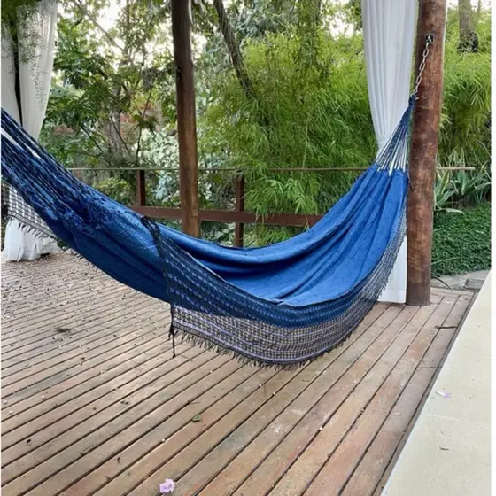 Rede De Descanso Dormir Aconchego Gigante Casal Decorativa Promoção