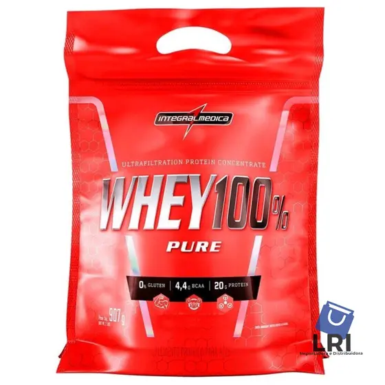 Whey Protein Concentrado100% Pure Pouch - Integralmédica