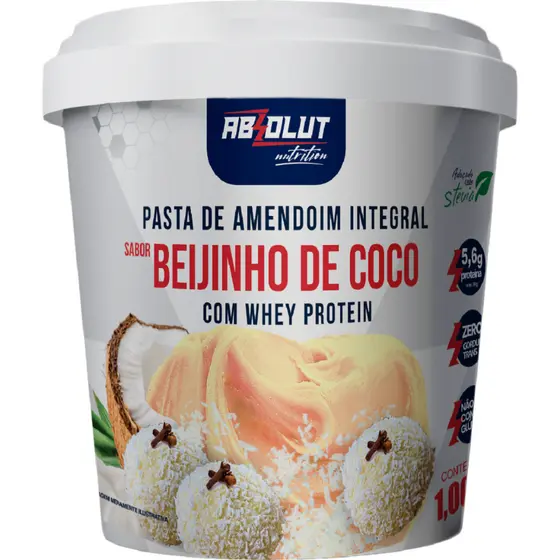 Pasta De Amendoim Gourmet 1kg - Absolut Nutrition