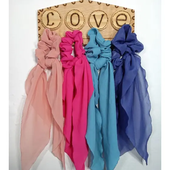 Scrunchie lenço xuxinha amarrador