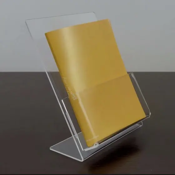 Porta Folheto em Acrílico 10x15cm | Display de Mesa | Porta Panfleto