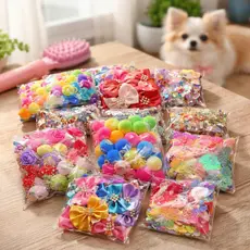 250 Lacinhos Para Pet Cachorro E Gato P M G Laços Pet Shop Banho E Tosa