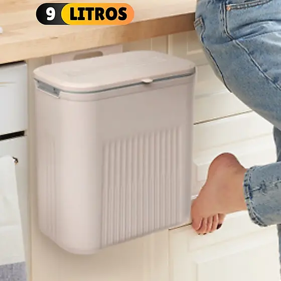 Lixeira Suspensa Adesiva Anti Odor Deixe sua Casa muito mais Prática e Elegante com essa Nova tendencia