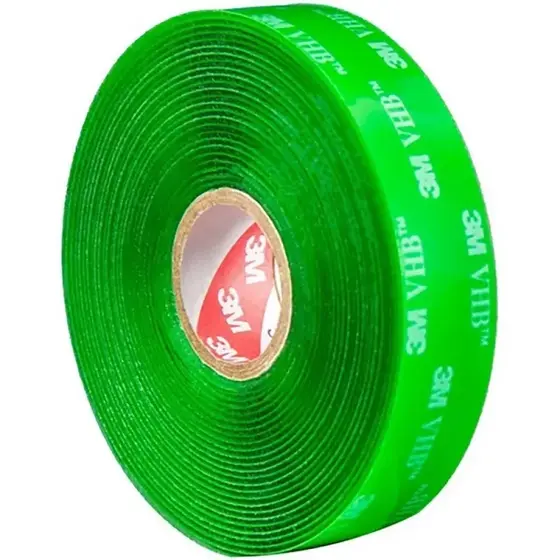 Fita Dupla Face 3M - 19mm Original 3M - Adesiva Fixa Extra Forte Transparente - Fita VHB Multiuso