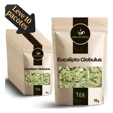 Eucalipto Globulus para Chá Ervas de Qualidade Selecionada Própria Para Infusão - Leve 10 Unidades