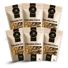 Chá de Catuaba 100% Pura  - Leve 6 Pacotes Contendo partes da Casca Uso Tradicional Em Infusão