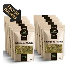 Catinga de Mulata Ervas Secas para Chá Notas Naturais-Com 10 Pacotes