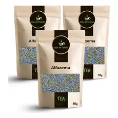 Chá de Alfazema Pronto para Infusão Produto Vegetal-Com 3 Pacotes