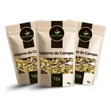 Leve 3 Pacotes Chá Velame do Campo Desidratado Ideal Para Consumo como Chá