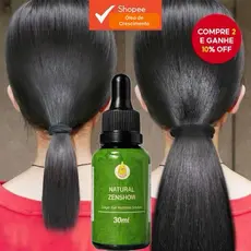 Óleo Essencial de Crescimento de Cabelo New Africa Wild Ginger para Fortalecimento e Prevenção da Queda