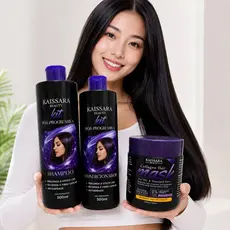 KIT 3 e 1 KAISSARA PÓS PROGRESSIVA - Liso Imediato - Shampoo, Condicionador e Máscara 3x500ml