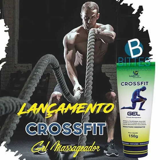 Gel Massageador Crossfit Hábito Cosméticos 150g Finalidade
