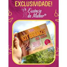 Kit Bronze em Casa + Biquini de fita Essencia da Mulher