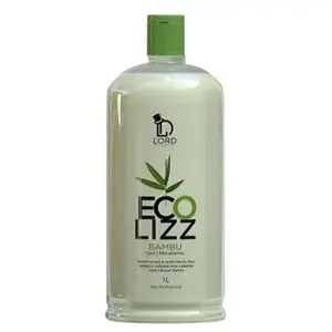 Escova Progressiva Organica Ecolizz Bambu Sem Formol Original 1 Litro Lord Cosmeticos